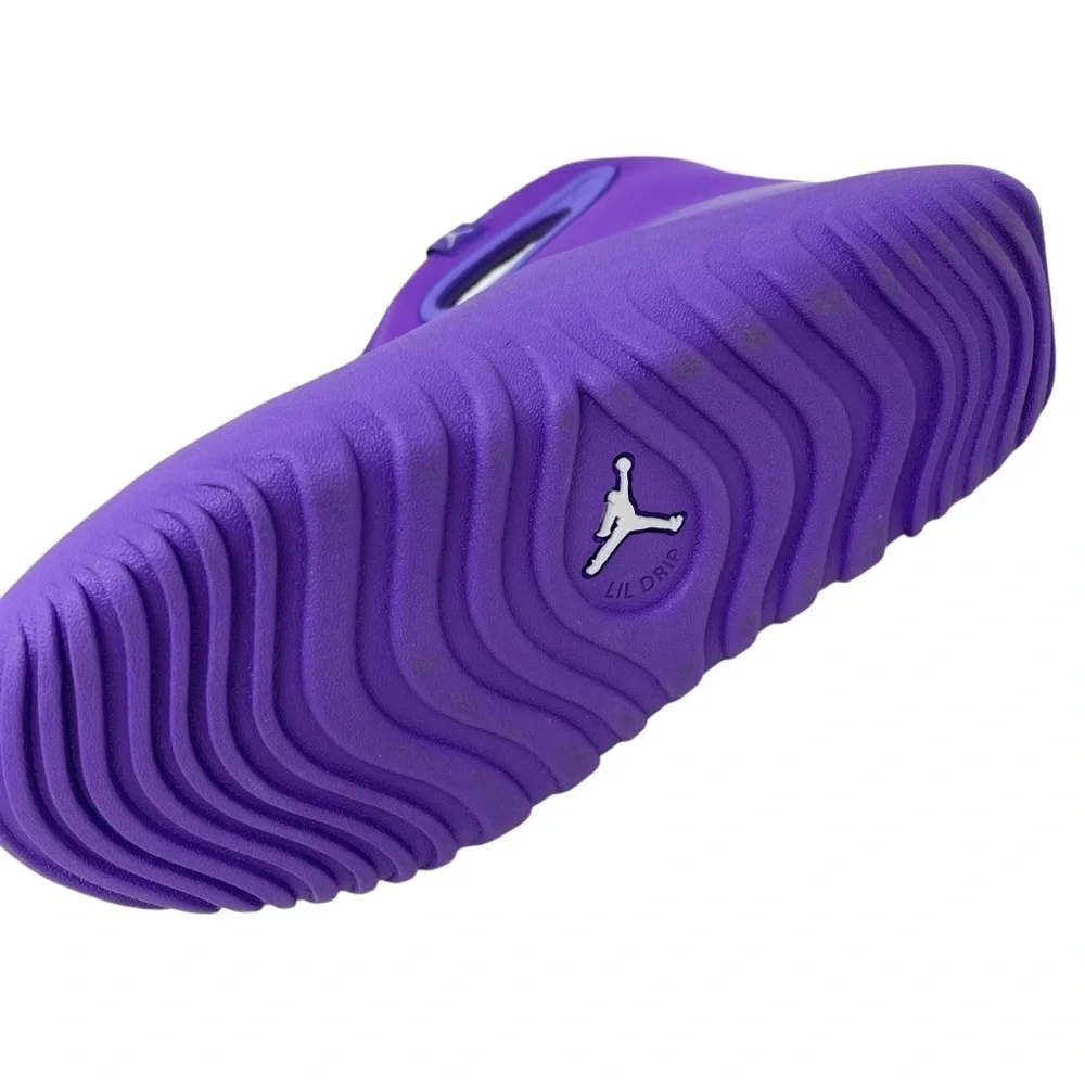 Jordan little boys Size 3 Drip 23 Rain Boots Purple New